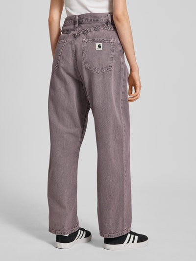 Carhartt Work In Progress Jeansy o kroju relaxed fit z czystej bawełny model ‘Brandon’ Różowy 5