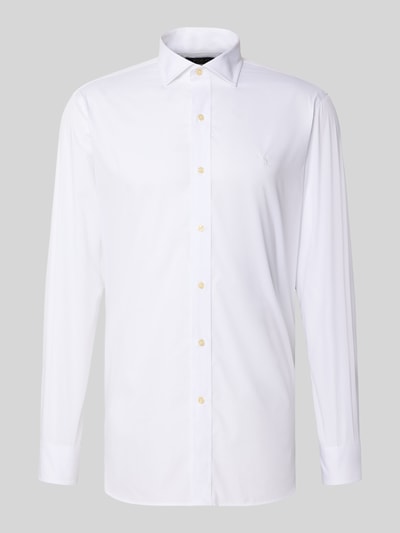 Polo Ralph Lauren Koszula biznesowa o kroju regular fit z wyhaftowanym logo Biały 2