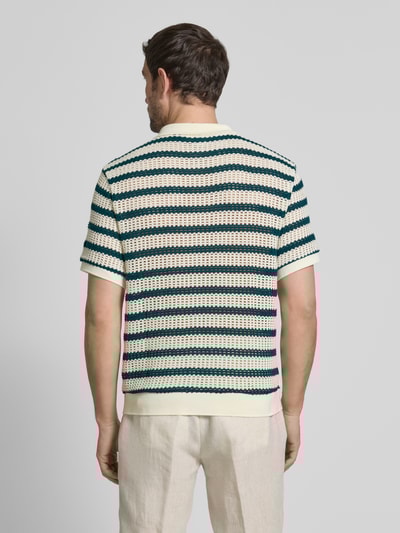 Jack & Jones Premium Poloshirt mit Strukturmuster Modell 'BLUCOHEN' Beige 5