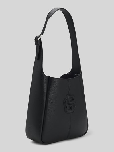 BOSS Torba shopper z regulowanym paskiem na ramię  Czarny 3