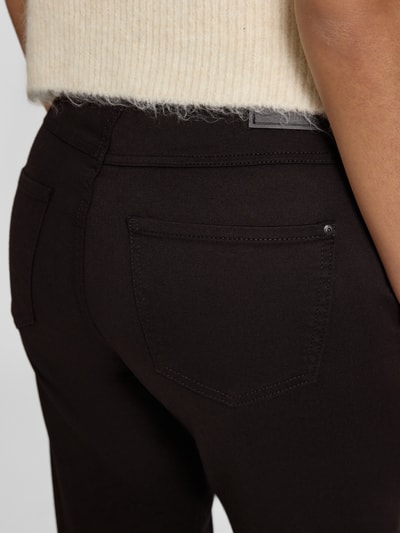 Angels Stoffen broek met 5-pocketmodel, model 'LARA' Zwart - 3