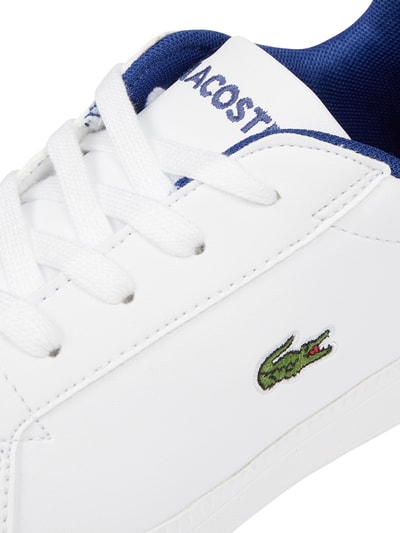 Lacoste Sneaker in Leder-Optik Modell 'Graduate' Weiss 2