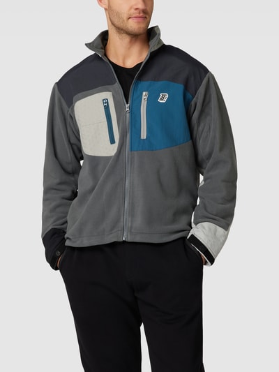 Billionaire Boys Club Kurtka z polaru w stylu Colour Blocking Szary 4
