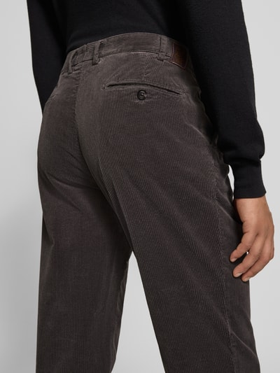 g1920 Corduroy broek met Franse steekzakken, model 'Tybalt' Middengrijs - 3