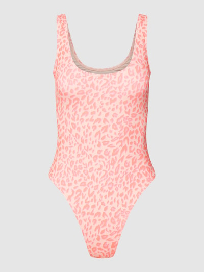 Billabong Badeanzug mit Animal-Print Modell 'LEI LOW ONE PIECE' Orange 2