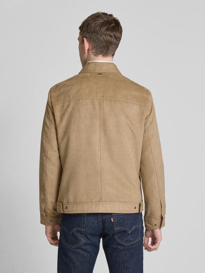 bugatti Jacke mit Kentkragen Camel 5