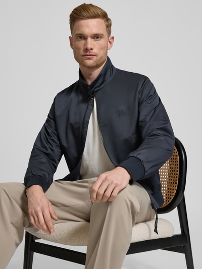 Marc O'Polo Regular Fit Blouson mit Baumwolle Marine 3