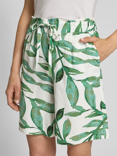 Christian Berg Woman Bermudas mit elastischem Bund Schilf 3