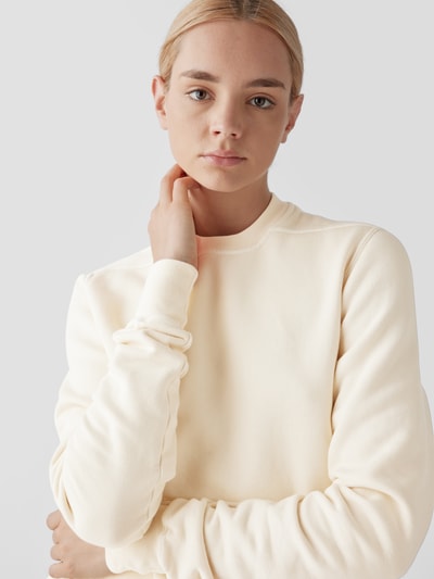 Rick Owens Pullover mit Label-Applikation Weiß 3