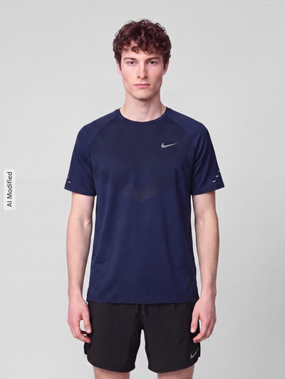 Nike Training Regular Fit T-Shirt mit reflektierenden Elementen Marine 4