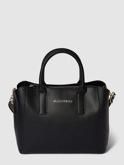 VALENTINO BAGS Torebka z detalem z logo Czarny 1