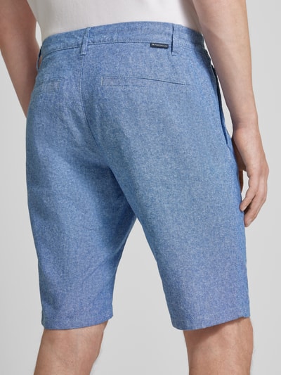 Tom Tailor Shorts mit Strukturmuster Jeansblau 3