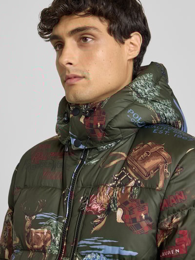 Polo Ralph Lauren Gewatteerd jack met capuchon Donkergroen - 3