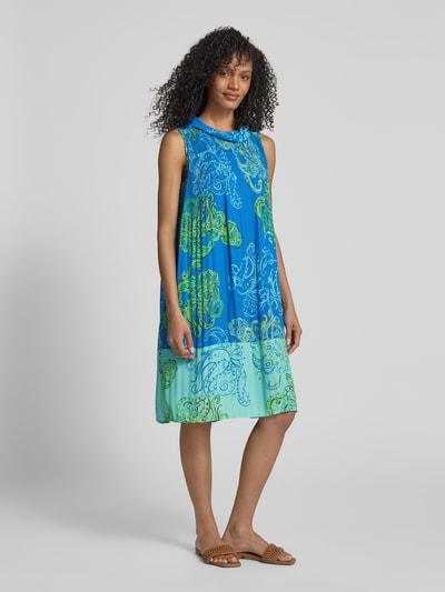 Betty Barclay Knielanges Kleid mit Plisseefalten Gruen 1