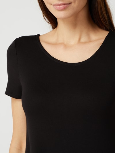 Only Shirtjurk met stretch, model 'Bera' Zwart - 3