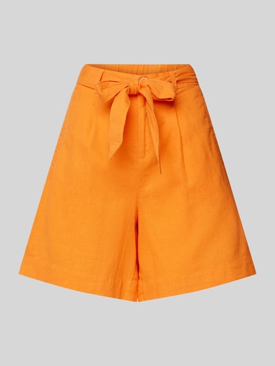 s.Oliver RED LABEL Shorts mit Stoffgürtel Orange 2