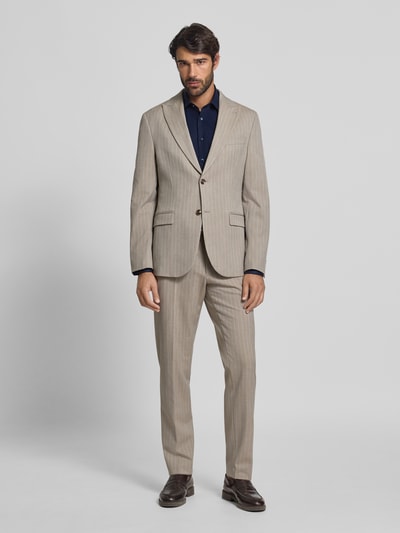 OLYMP Level Five Slim fit zakelijk overhemd met kentkraag Marineblauw - 1