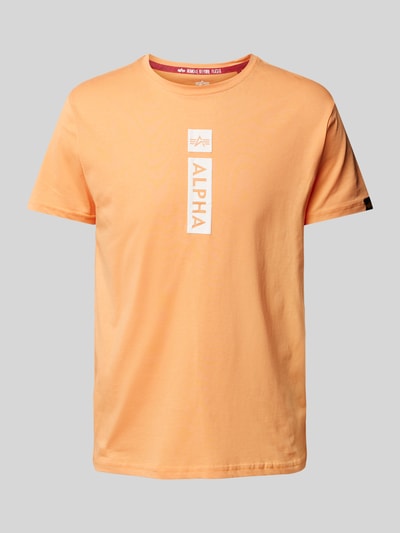 Alpha Industries T-shirt van zuiver katoen Abrikoos - 2