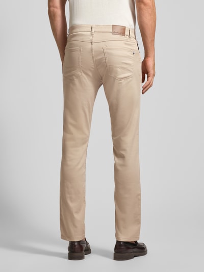 Christian Berg Men Regular Fit Jeans im 5-Pocket-Design Beige 5
