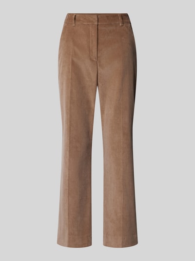 Weekend Max Mara High Waist Caprihose aus Cord Modell 'MARRUCA' Camel 1