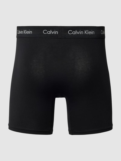 Calvin Klein Underwear Trunks mit Label-Stitching im 3er-Pack Black 3