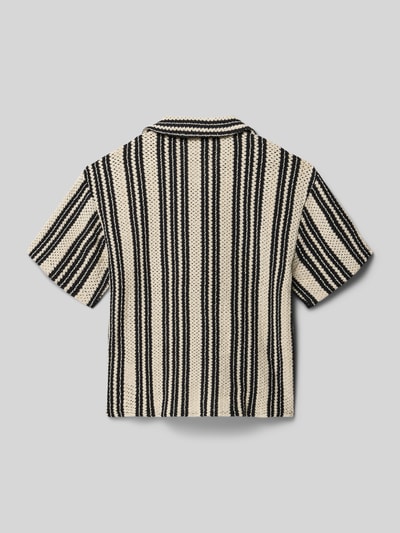 ONLY & SONS Regular Fit Freizeithemd aus Baumwoll-Mix mit Viskose-Anteil Modell 'DANI CROCHET' Ecru 3