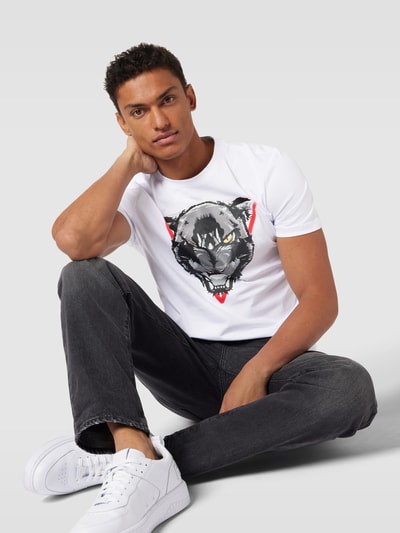 Antony Morato T-Shirt mit Motiv-Print Offwhite 3