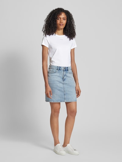 Calvin Klein Womenswear T-shirt met labeldetail Wit - 1