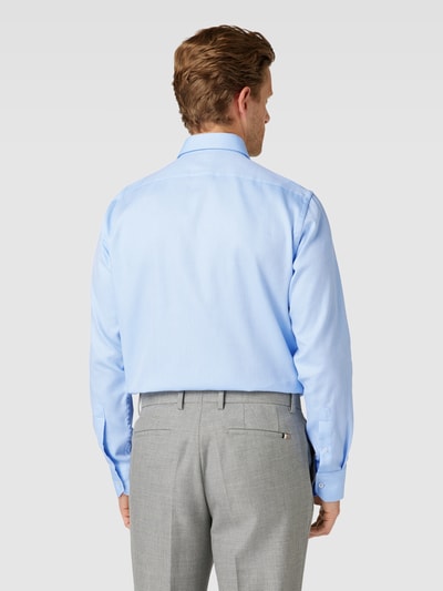 BOSS Slim Fit Business-Hemd mit Haifischkragen Bleu 5