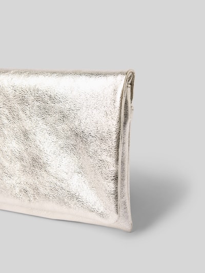 Abro Clutch mit Druckknopfverschluss Metallic Beige 3