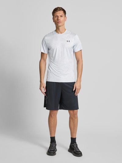 Under Armour T-Shirt mit Label-Print Modell 'Vanish' Hellgrau 1