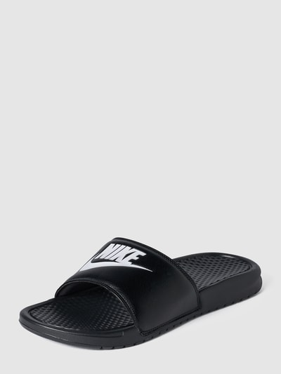 Nike Slides mit Logo Black 2