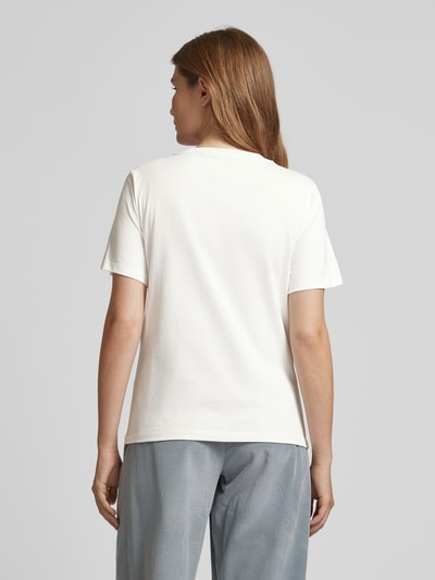 Marc Cain T-Shirt mit Motiv-Print Offwhite 5