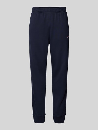 CHAMPION Regular Fit Sweatpants mit Logo-Stitching Marine 2