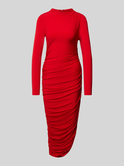 Christian Berg Woman Selection Maxikleid mit Raffungen Rot 2