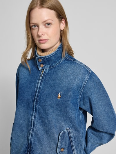 Polo Ralph Lauren Jeansjack met logostitching Jeansblauw - 3