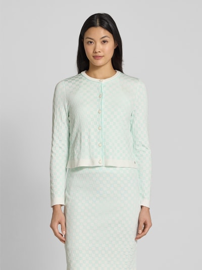 Marc Cain Vest met knoopsluiting Mintgroen - 4