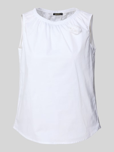 More & More Blusentop mit Rundhalsausschnitt Offwhite 2