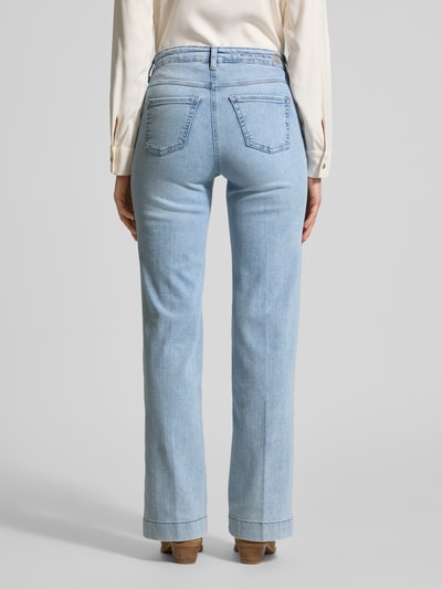 MAC Wide leg jeans in 5-pocketmodel, model 'Dream' Lichtblauw - 5