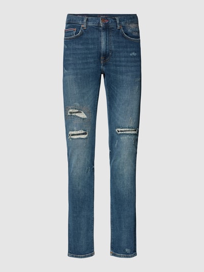 Tommy Hilfiger Pants Slim Fit Jeans im Destroyed-Look Modell 'BLEECKER' Blau 2