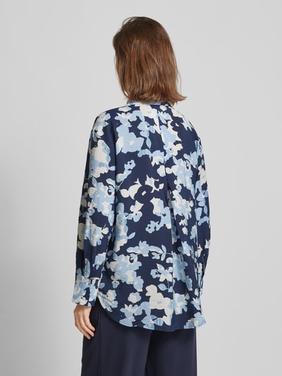 Tom Tailor Bluse in Crinkle-Optik Bleu 5