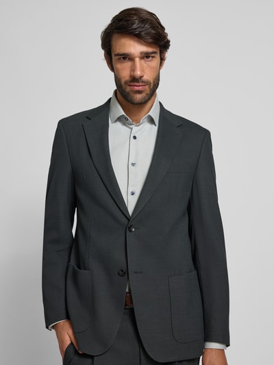 Strellson Marynarka do garnituru o kroju slim fit z dodatkiem wełny model ‘ARNDT’ Ciemnozielony 3