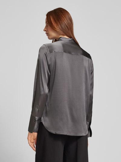 (The Mercer) N.Y. Bluse mit Knopfleiste Silber 5