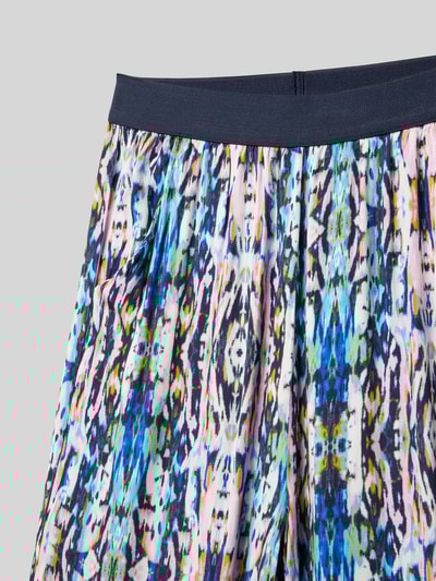 s.Oliver RED LABEL Weite Hose aus satinierter Viskose Lavender 2