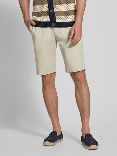 Tom Tailor Denim Regular Fit Bermudas aus Baumwoll-Elasthan-Mix Beige 4