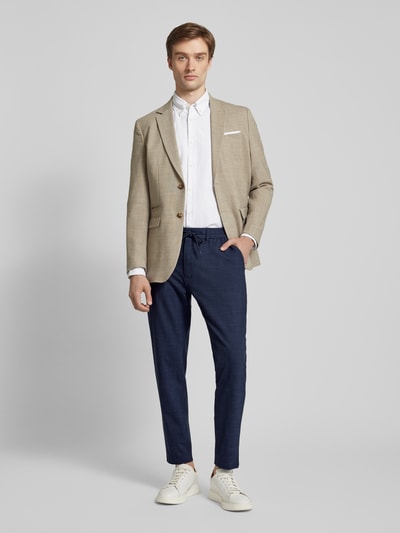 MCNEAL Tapered Fit Stoffhose mit Gesäßtaschen Marine 1