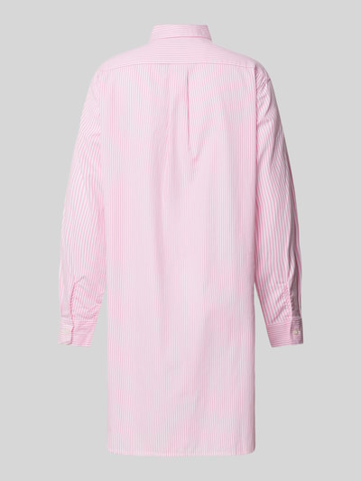 Lauren Ralph Lauren Oversized Nachthemd mit Brusttasche Rosa 3