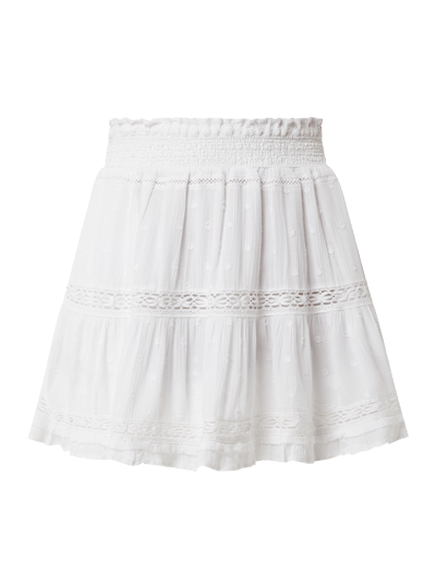 Superdry Minirock aus Viskose  Weiss 2