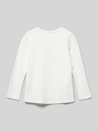 s.Oliver RED LABEL Longsleeve mit Motiv-Print Offwhite 3