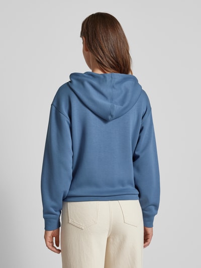 MSCH Copenhagen Hoodie mit Label-Detail Modell 'Ima' Rauchblau 5